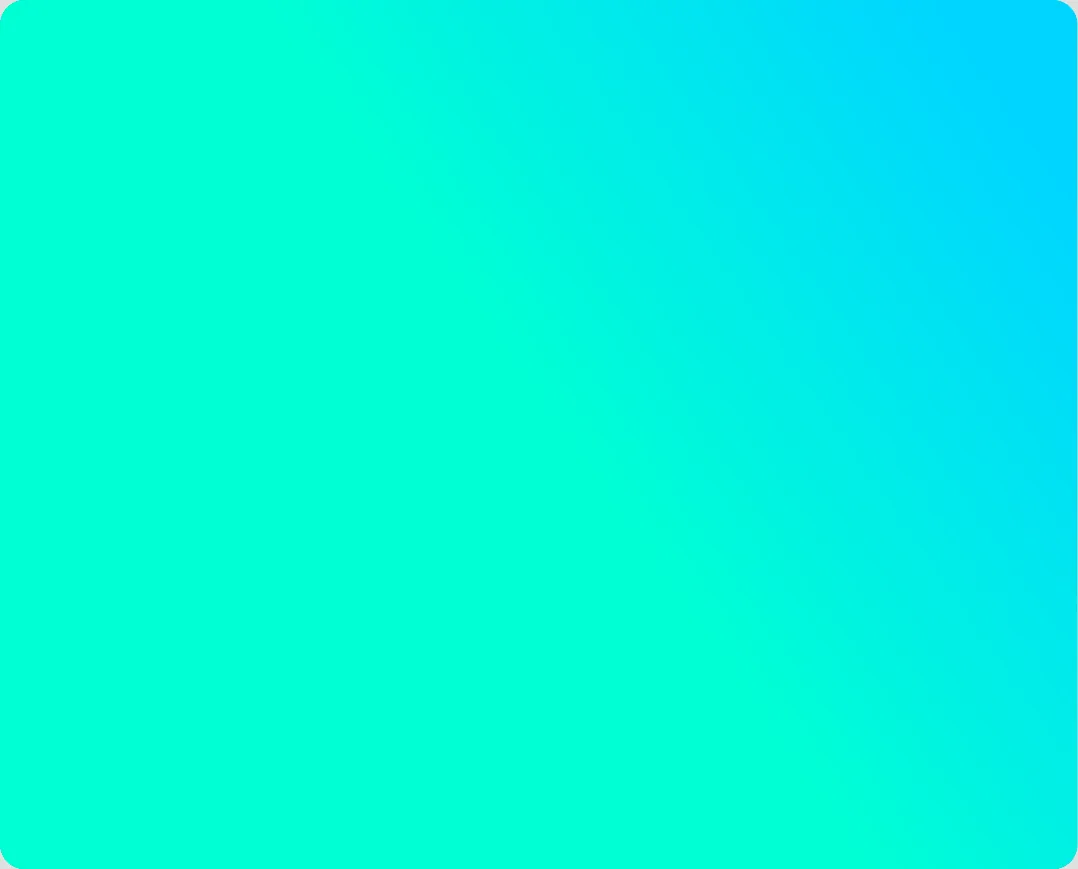 Cyan gradient tile